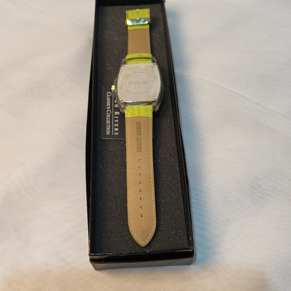 Joan Rivers Collection Watch Woman's Green New - Picture 6 of 11